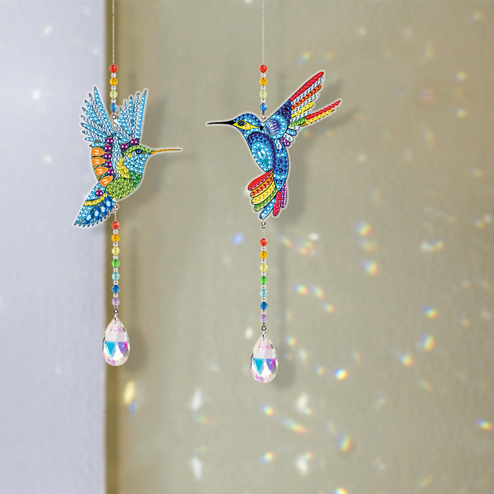 Crystal Light Catcher Diamond Painting Pendant Rainbow Chaser DIY Hanging