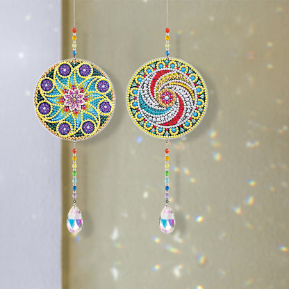 Crystal Light Catcher Diamond Painting Pendant Rainbow Chaser DIY Hanging