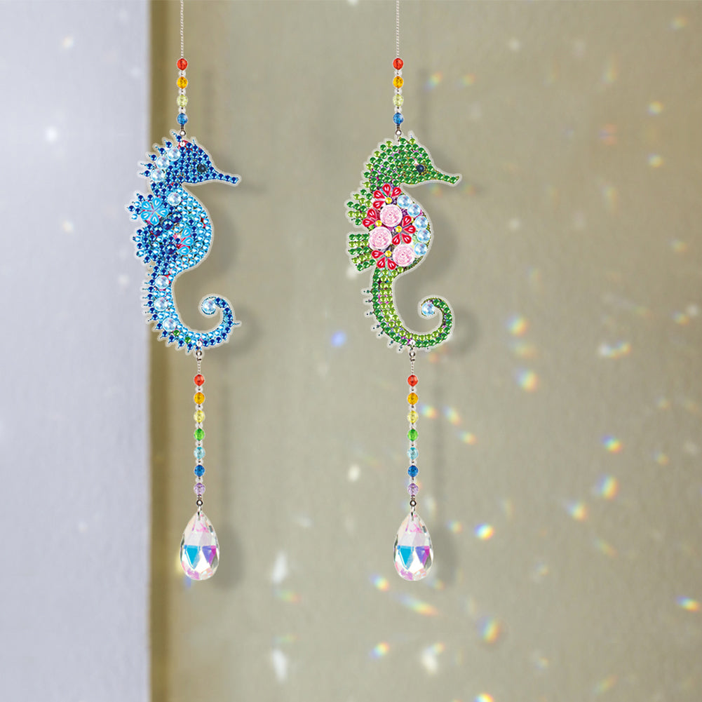 Crystal Light Catcher Diamond Painting Pendant Rainbow Chaser DIY Hanging