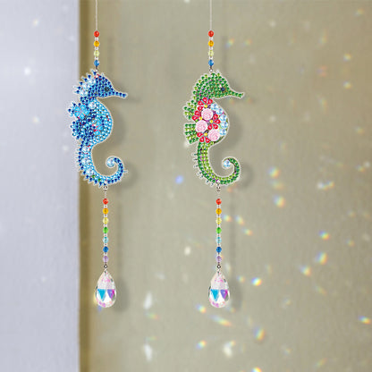 Crystal Light Catcher Diamond Painting Pendant Rainbow Chaser DIY Hanging