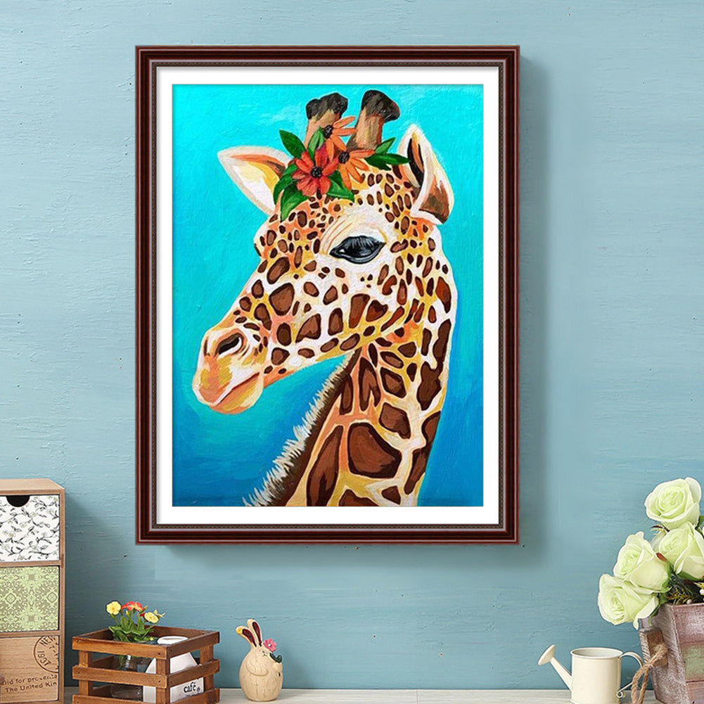 Giraffe - Full Square Drill Diamond Painting 30X40CM