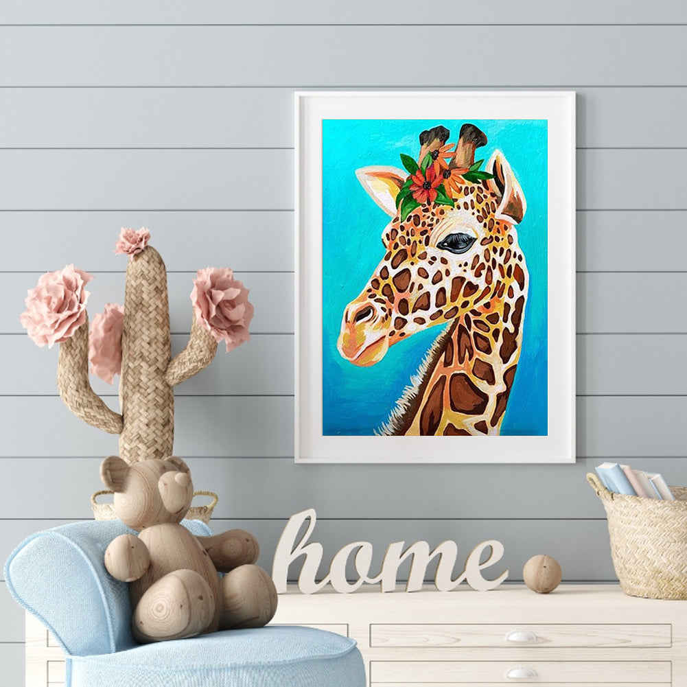 Giraffe - Full Square Drill Diamond Painting 30X40CM