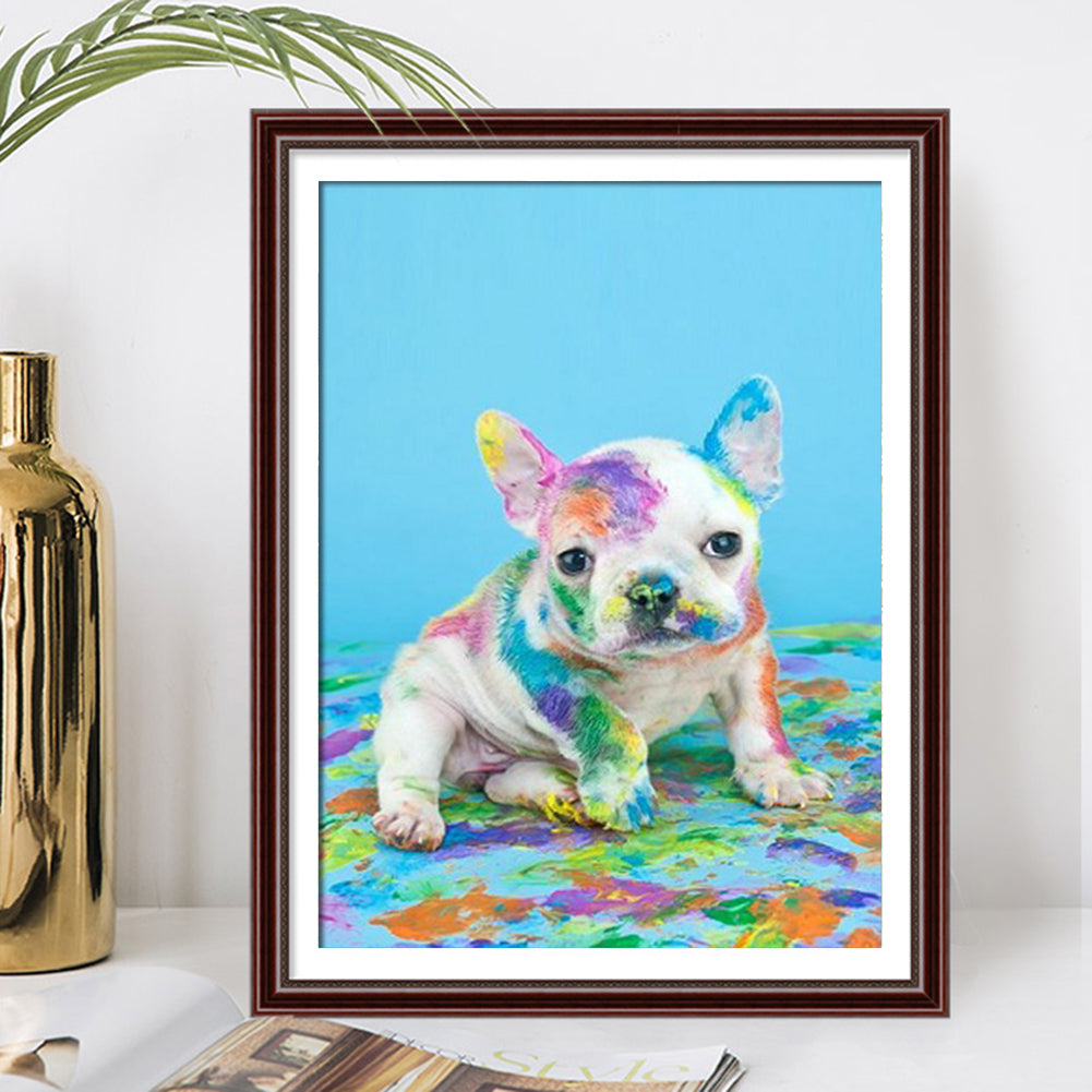 Colorful Cats And Dogs - Full Square Drill Diamond Painting 30*40CM