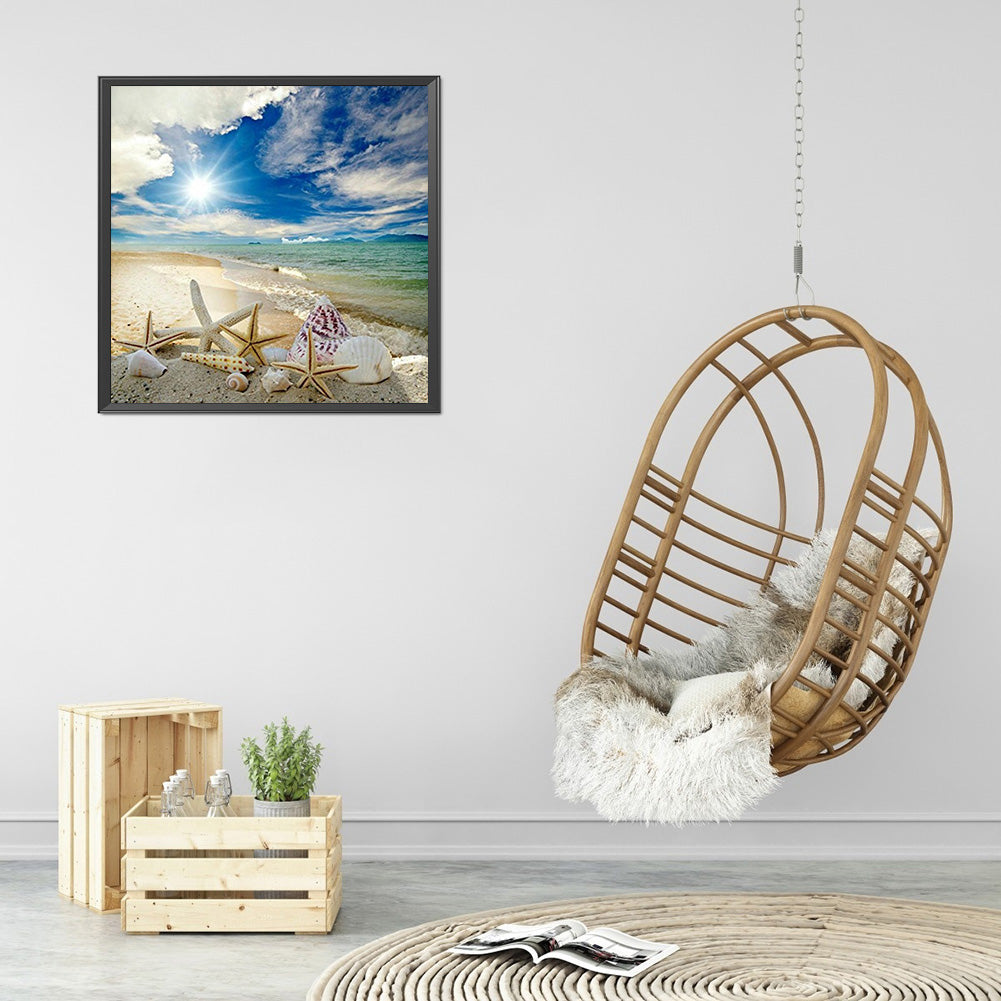 Sea ??Shells - Full Round Drill Diamond Painting 40*40CM