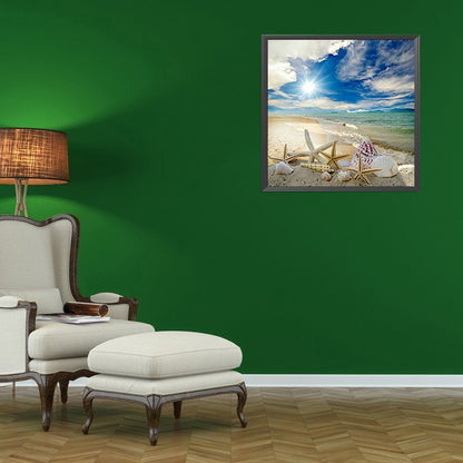 Sea ??Shells - Full Round Drill Diamond Painting 40*40CM