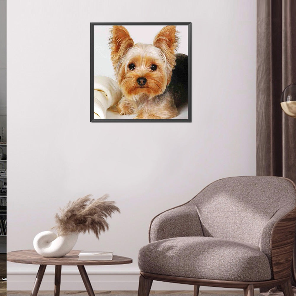 Puppy - Full Square Drill Diamond Painting 40*40CM