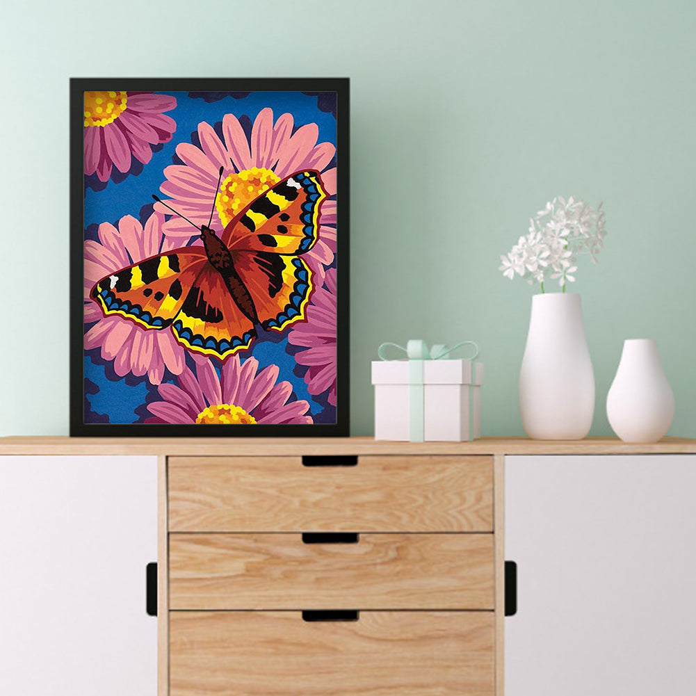 Butterfly - Full Square Drill Diamond Painting 30*40CM