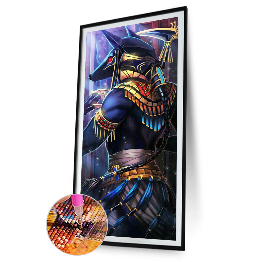 Donkey Head Warrior - Full Round Drill Diamond Painting 35*85CM