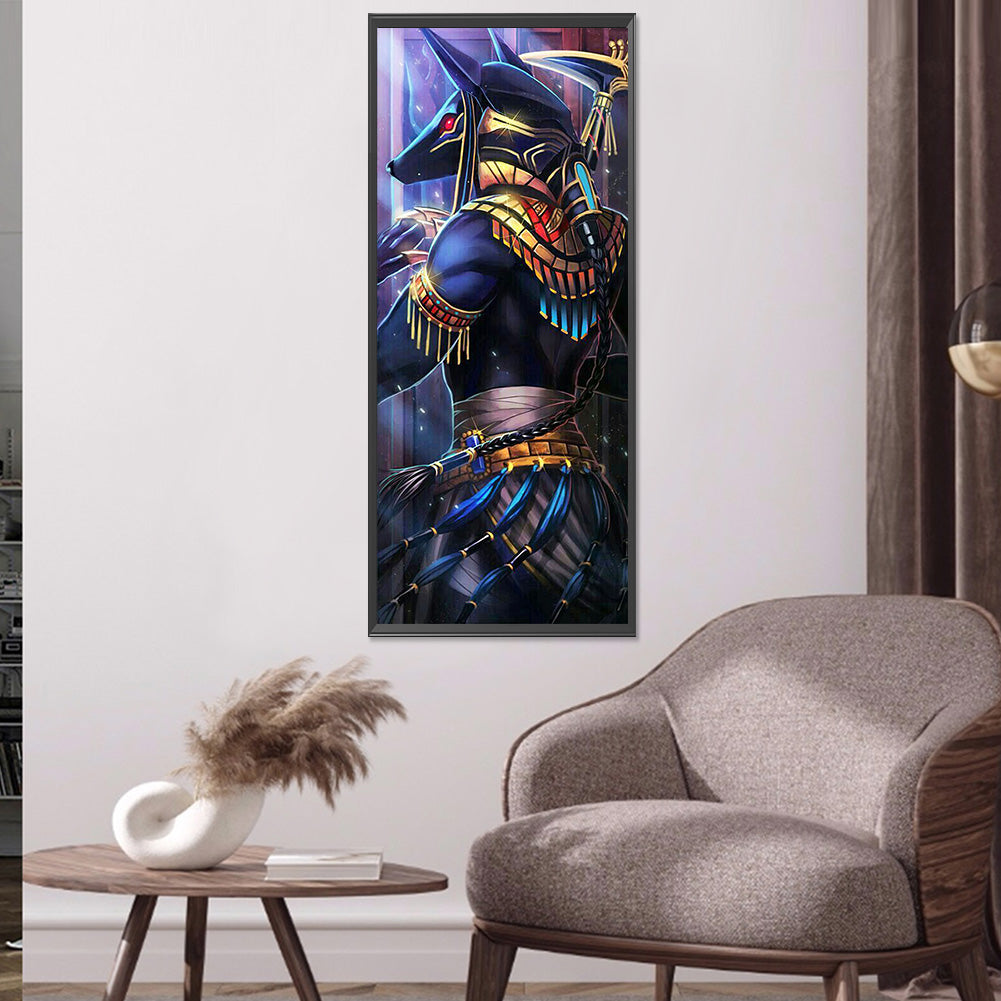 Donkey Head Warrior - Full Round Drill Diamond Painting 35*85CM