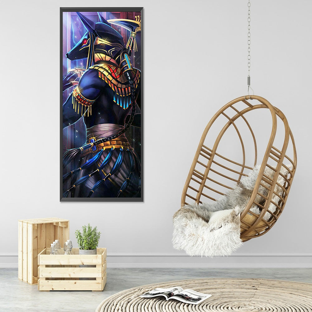 Donkey Head Warrior - Full Round Drill Diamond Painting 35*85CM
