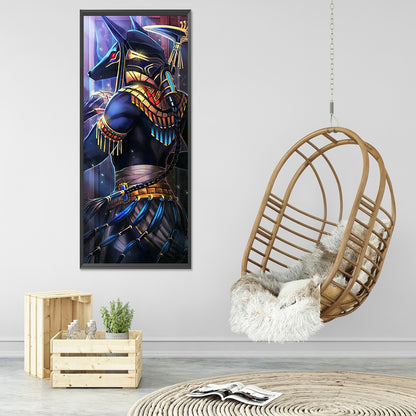 Donkey Head Warrior - Full Round Drill Diamond Painting 35*85CM