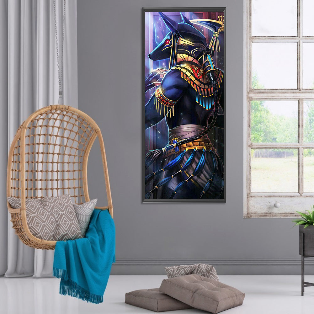 Donkey Head Warrior - Full Round Drill Diamond Painting 35*85CM