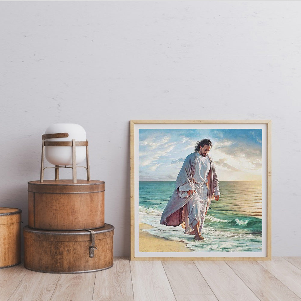 Jesus - Full Round Drill Diamond Painting 40*40CM