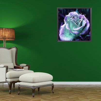 Rose Flower - Full Round Drill Diamond Painting 40*40CM