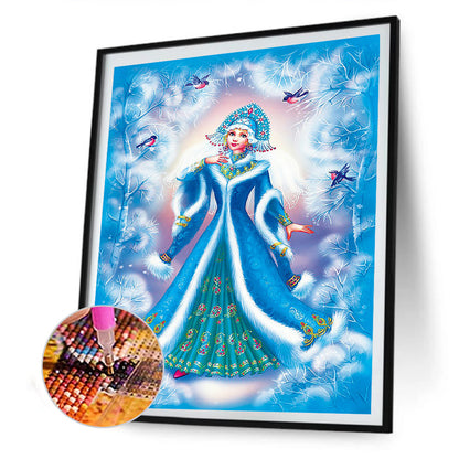 Christmas Fairy - Full Round Drill Diamond Painting 40*50CM