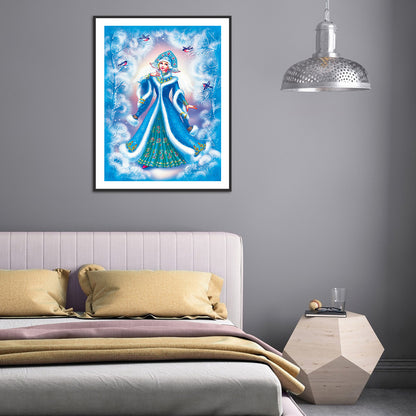 Christmas Fairy - Full Round Drill Diamond Painting 40*50CM