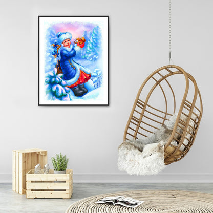 Christmas Fairy - Full Round Drill Diamond Painting 40*50CM