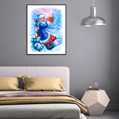 Christmas Fairy - Full Round Drill Diamond Painting 40*50CM