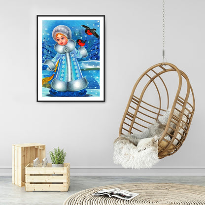 Christmas Fairy - Full Round Drill Diamond Painting 40*50CM