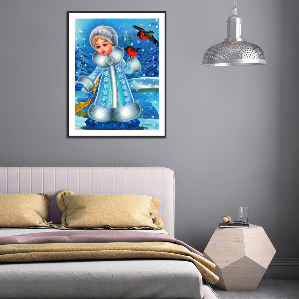 Christmas Fairy - Full Round Drill Diamond Painting 40*50CM