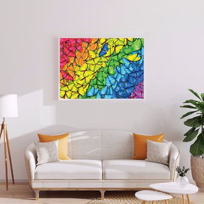 Butterfly - Full Square Drill Diamond Painting 30*40CM