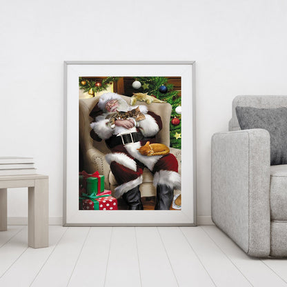 Santa Claus - Full Square Drill Diamond Painting 30*40CM