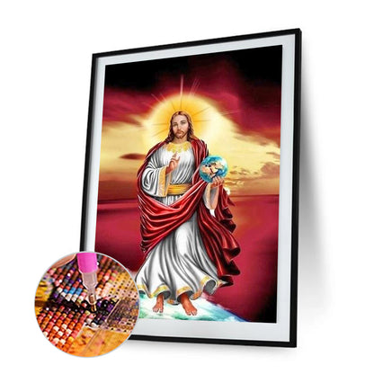 Jesus - Full Square Drill Diamond Painting 30*40CM