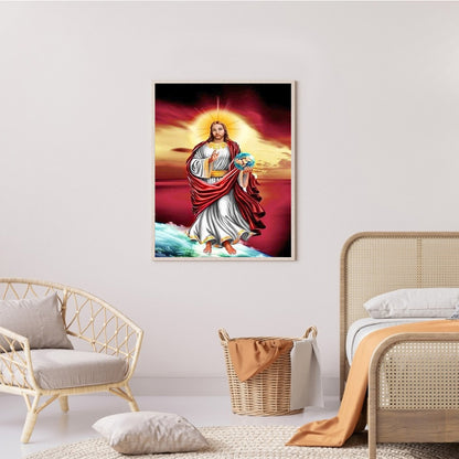 Jesus - Full Square Drill Diamond Painting 30*40CM