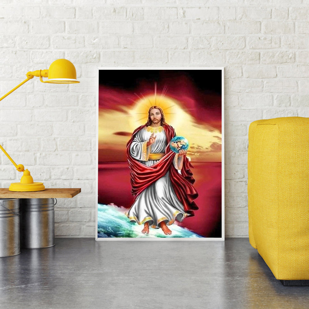 Jesus - Full Square Drill Diamond Painting 30*40CM