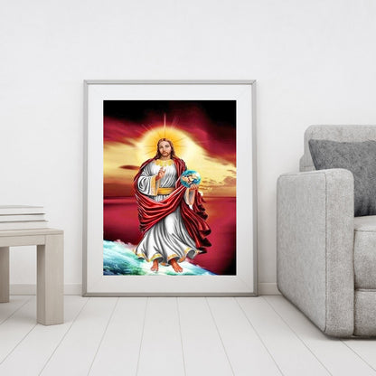 Jesus - Full Square Drill Diamond Painting 30*40CM