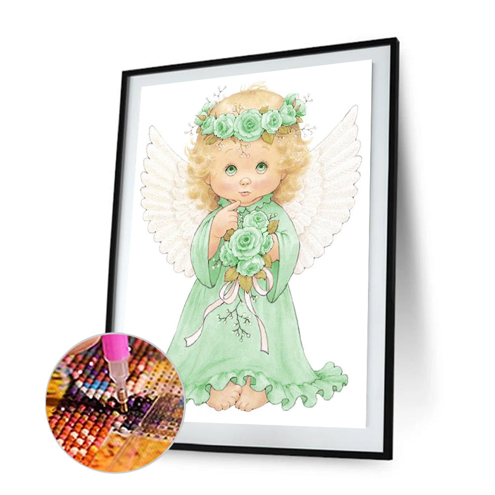 Little Angel Baby - Full Square Drill Diamond Painting 30*40CM