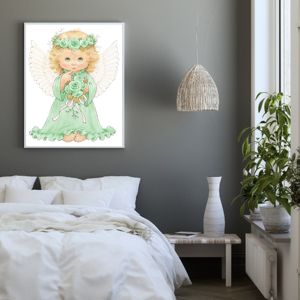 Little Angel Baby - Full Square Drill Diamond Painting 30*40CM