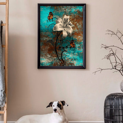 Butterfly - Full Square Drill Diamond Painting 30*40CM