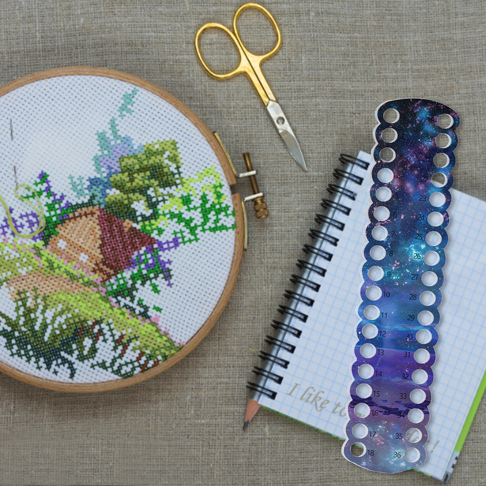 Cross Stitch Embroidery Thread Organizer 36 Positions Sewing Line Holder
