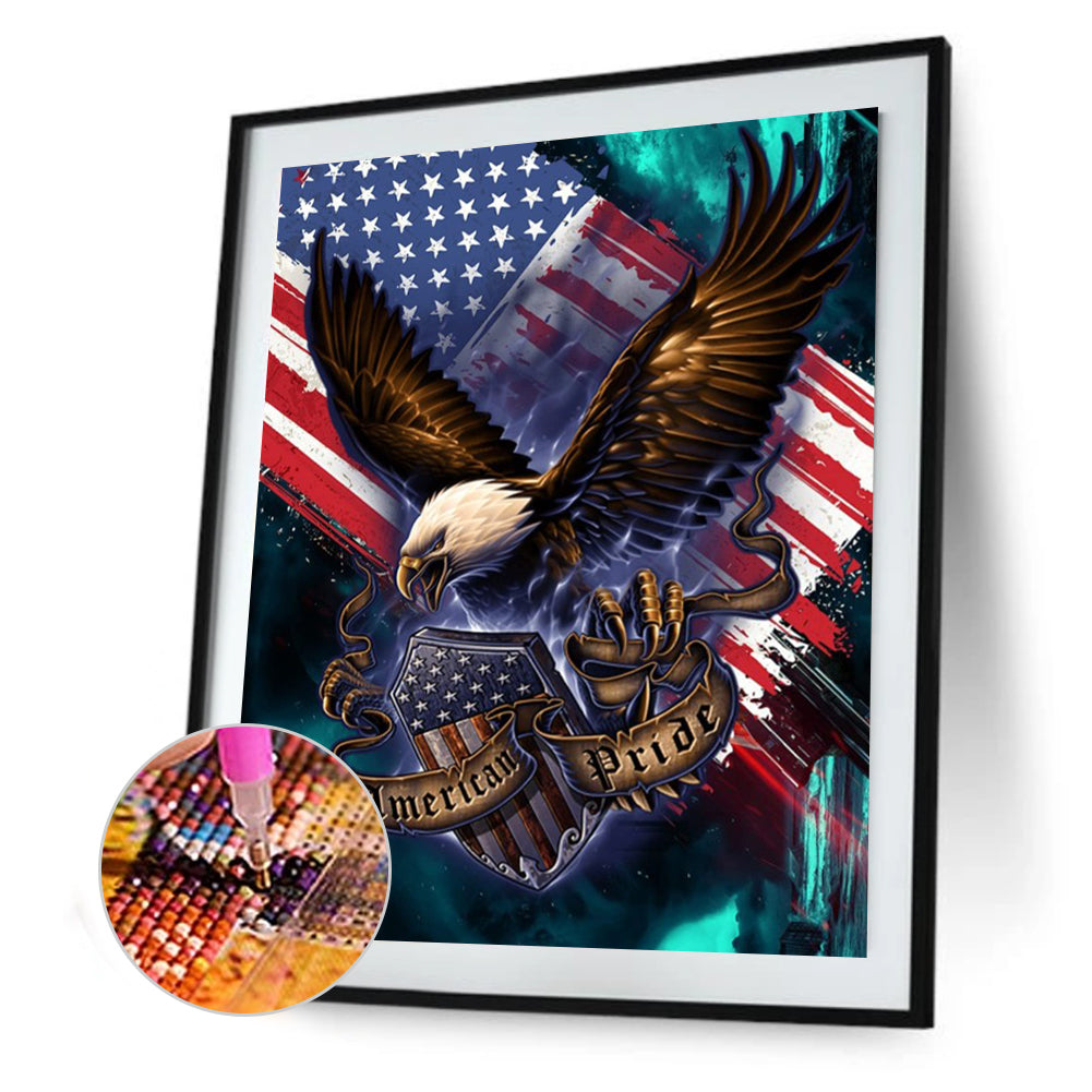 American Eagle - Full Square Drill Diamond Painting 30*40CM