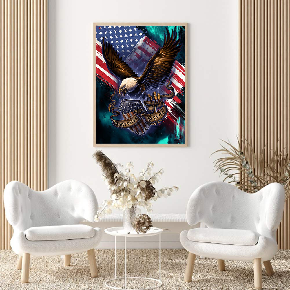 American Eagle - Full Square Drill Diamond Painting 30*40CM