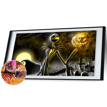 Weird City Night - Full Round Drill Diamond Painting 70*40CM