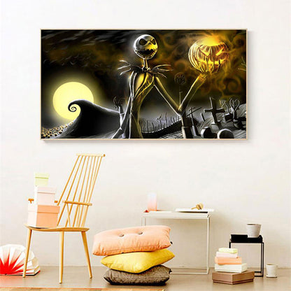Weird City Night - Full Round Drill Diamond Painting 70*40CM