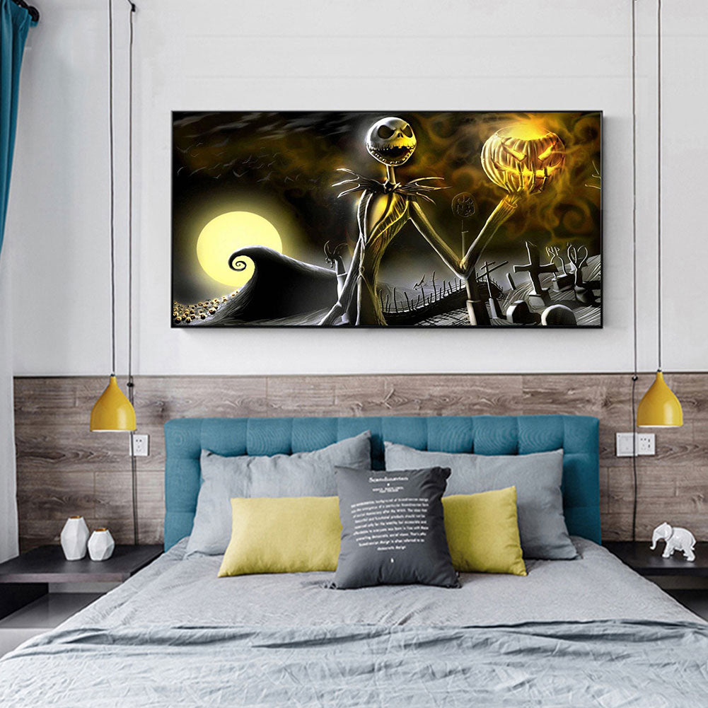 Weird City Night - Full Round Drill Diamond Painting 70*40CM