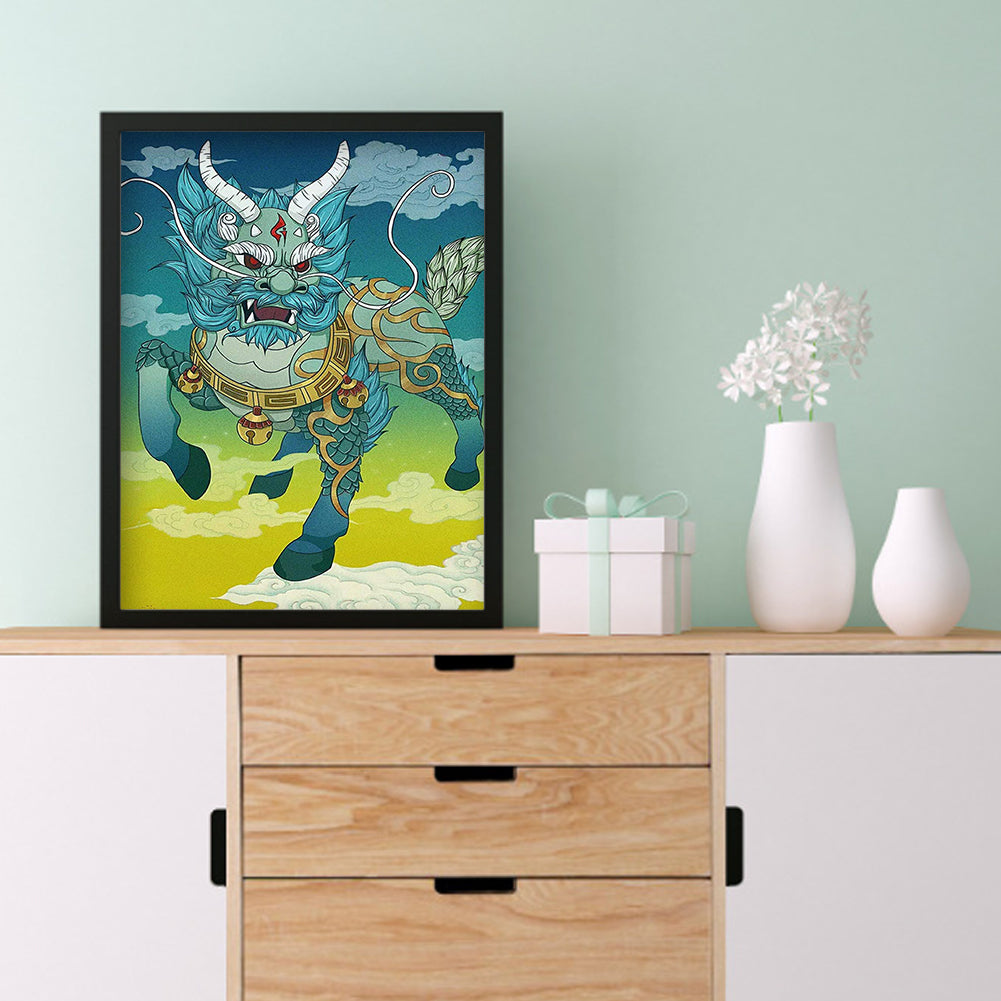 Dragon - Full Square Drill Diamond Painting 30*40CM