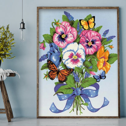 Butterfly - Full Square Drill Diamond Painting 30*40CM