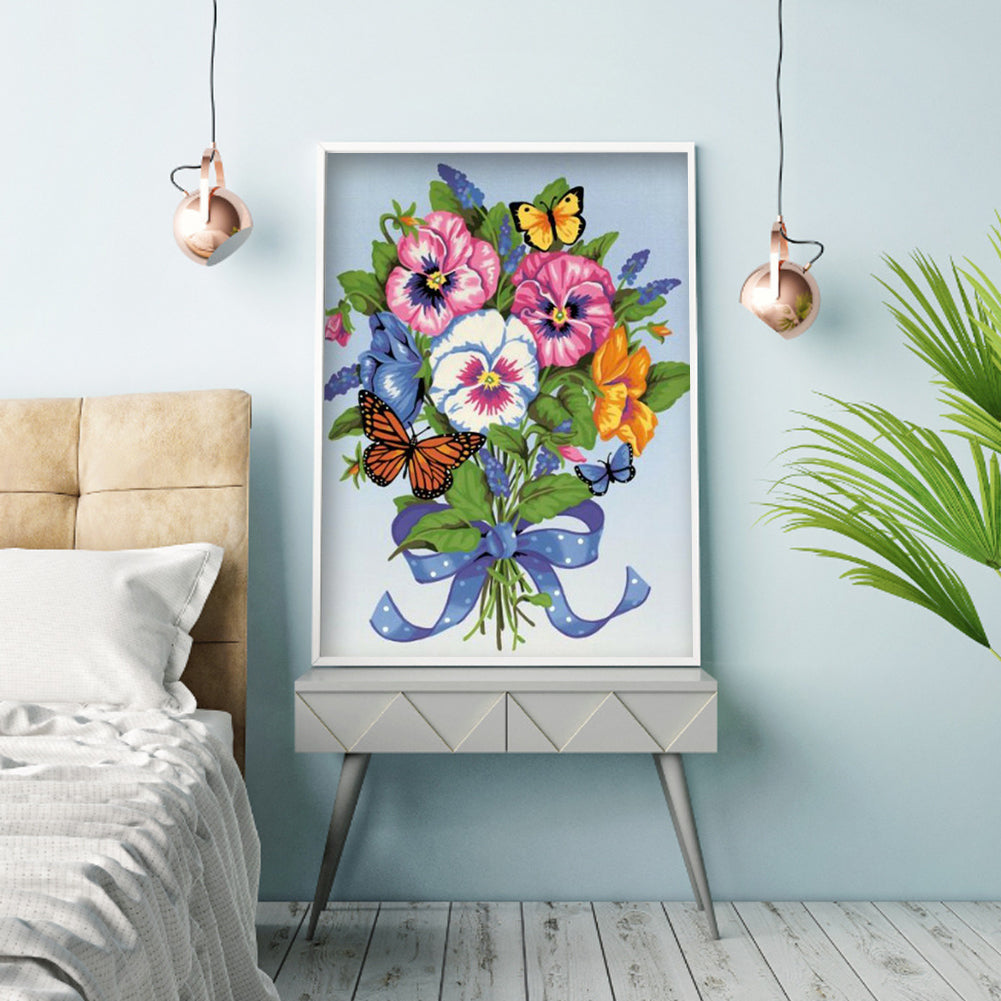 Butterfly - Full Square Drill Diamond Painting 30*40CM