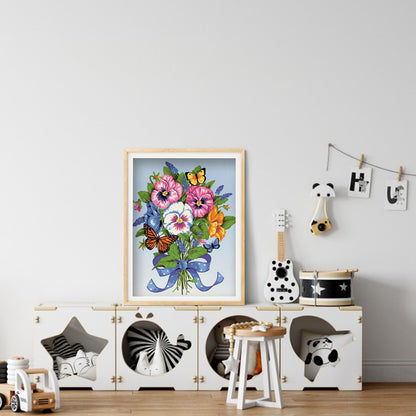 Butterfly - Full Square Drill Diamond Painting 30*40CM