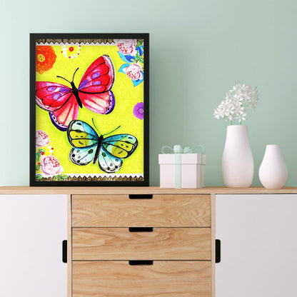 Butterfly - Full Square Drill Diamond Painting 30*40CM