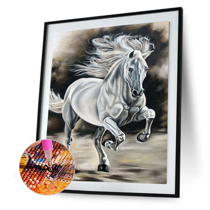 Running Horse - Full Square Drill Diamond Painting 30*40CM