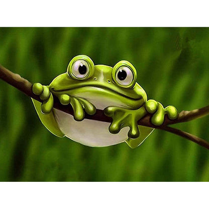Big Eyed Frog - Full Square Drill Diamond Painting 30*40CM