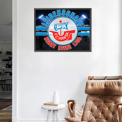 Team Logo - Full Round Drill Diamond Painting 40*30CM