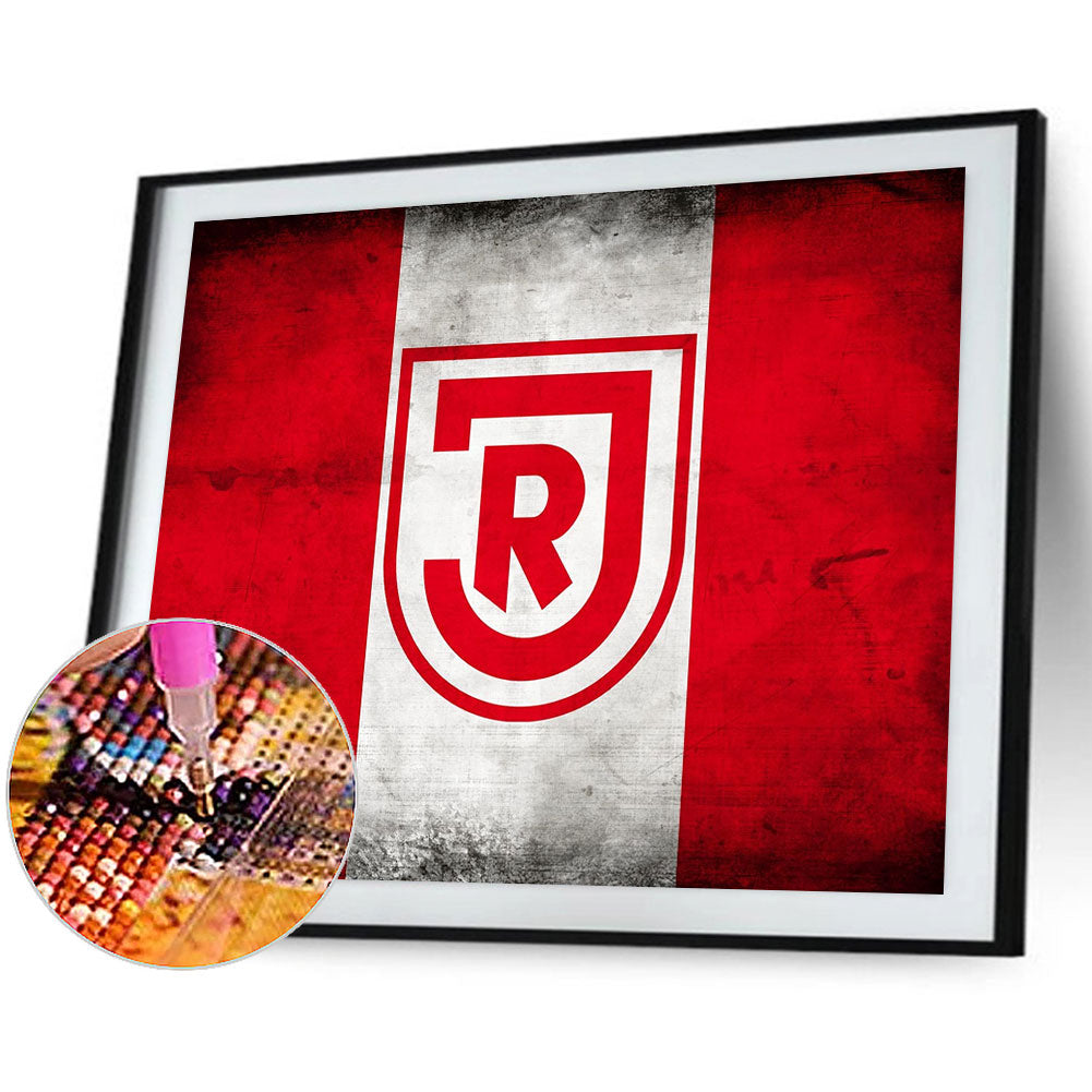 Team Logo - Full Round Drill Diamond Painting 40*30CM