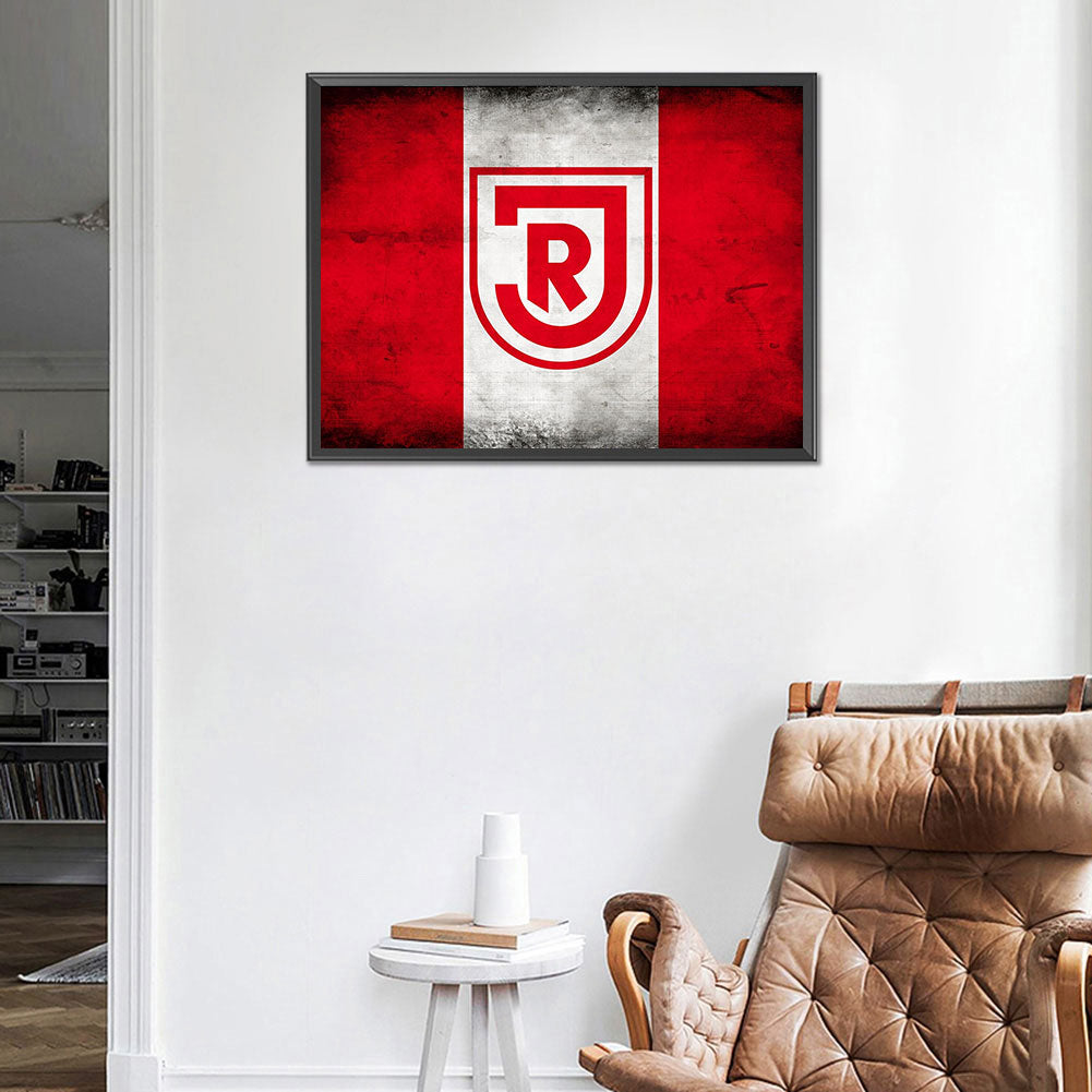 Team Logo - Full Round Drill Diamond Painting 40*30CM