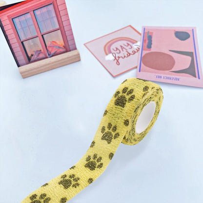 Self Adhesive Tape Elastic Bandage Finger Protector Binding Wrap Support